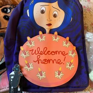 Hot Topic Coraline welcome home Backpack